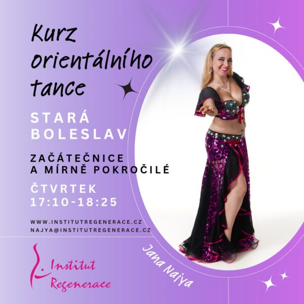 Krása orientálního tance (začátečnice a MP) od 17.09.2026, Stará Boleslav